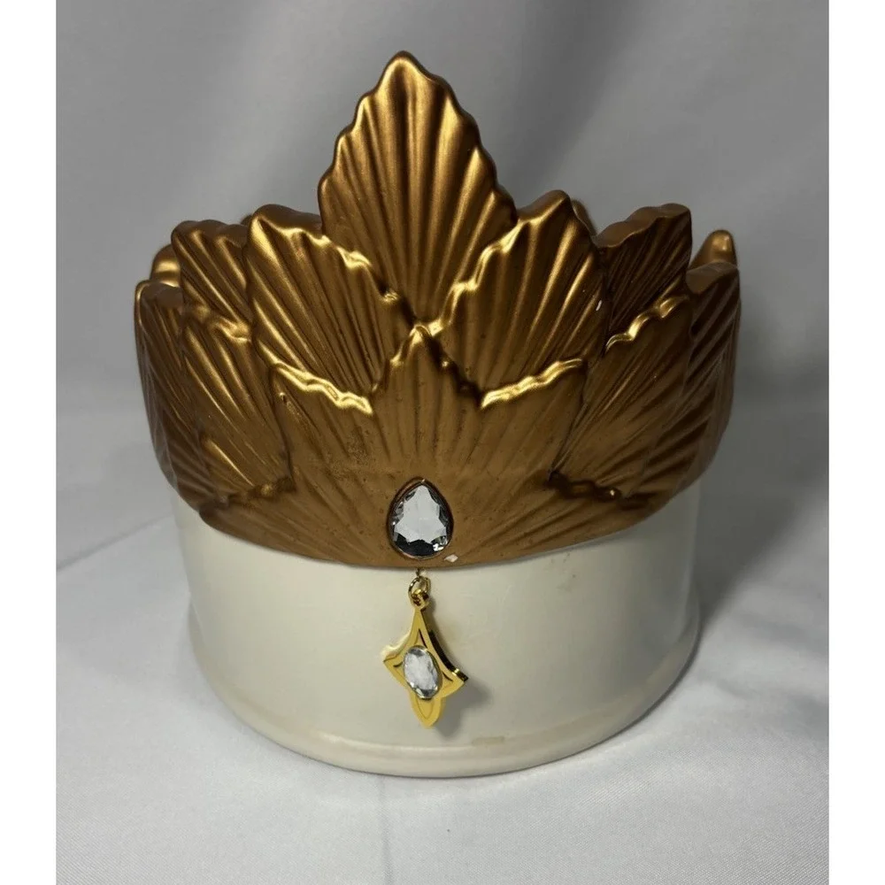 👑Davids Cookies Oz Crown Cookie Jar Disney Oz The‎ Great & Powerful Gold Crown